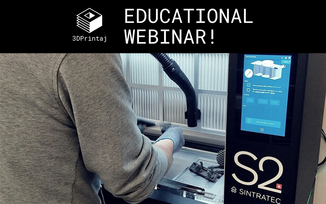 Educational Webinar Hosted by 3D Printaj