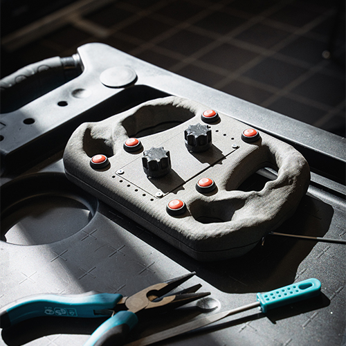 Key to success: 3D printed race car parts